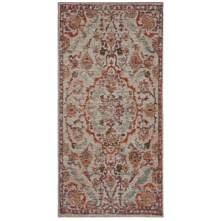 Safavieh 6 x 9 ft. Classic Vintage Collection Contemporary Rectangle Power Loomed Rug Red & Beige CLV102Q-6